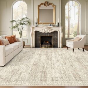 Large Soft Rugs for Living Room Vintage Beige